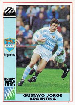 1991 Regina Rugby World Cup #127 Gustavo Jorge Front